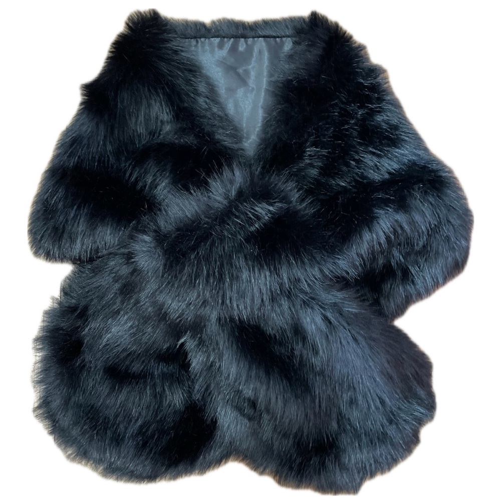 Faux Fur Wrap Stole